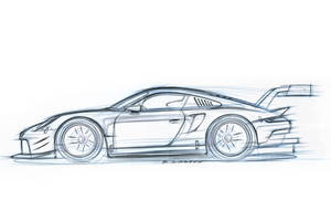 Un teaser pour la nouvelle Porsche 911 RSR